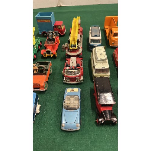 26 - DINKY & CORGI DIE CAST VEHICLES