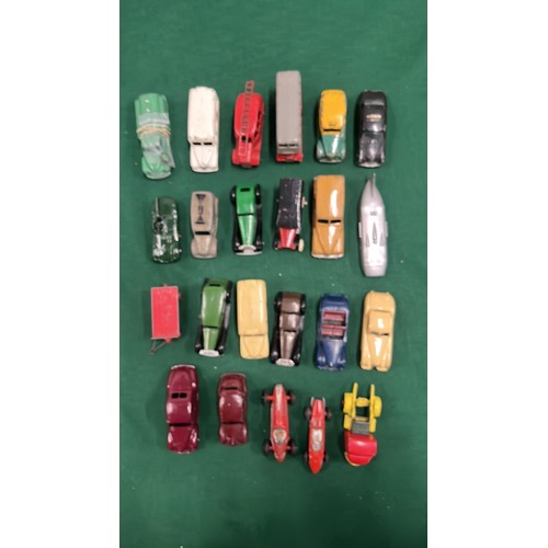 22 - DINKY & CORGI DIE CAST CARS