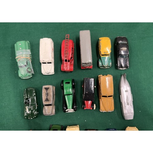 22 - DINKY & CORGI DIE CAST CARS