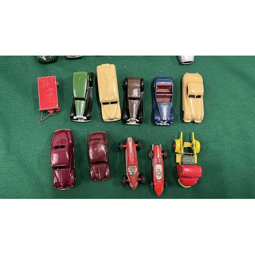 22 - DINKY & CORGI DIE CAST CARS