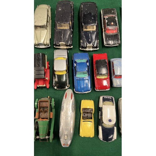 21A - CORGI & DINKEY DIE CAST VEHICLES / PLAY WORN