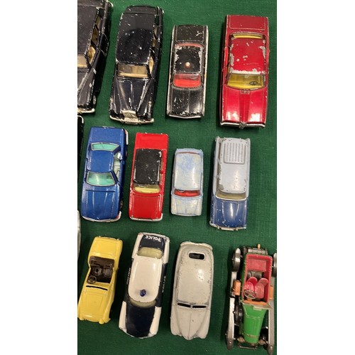 21A - CORGI & DINKEY DIE CAST VEHICLES / PLAY WORN