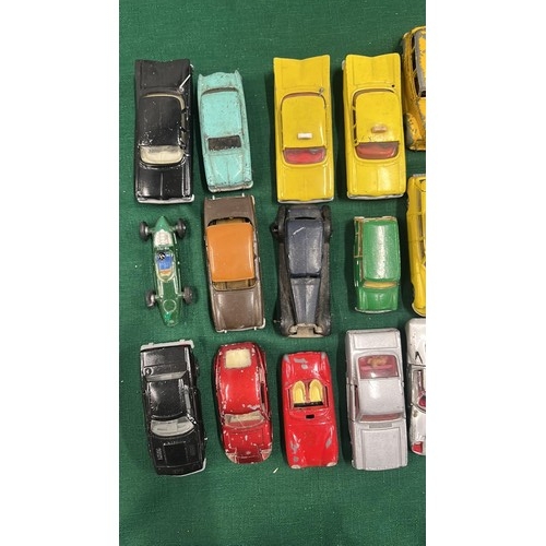 21A - CORGI & DINKEY DIE CAST VEHICLES / PLAY WORN