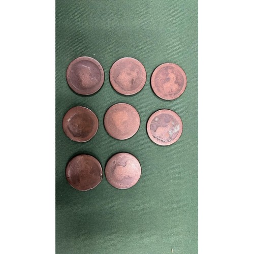 10 - 8 X TWO PENCE CART WHEELS