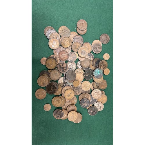 14 - QTY OF MIXED HALF PENNIES