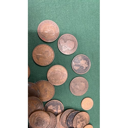 14 - QTY OF MIXED HALF PENNIES