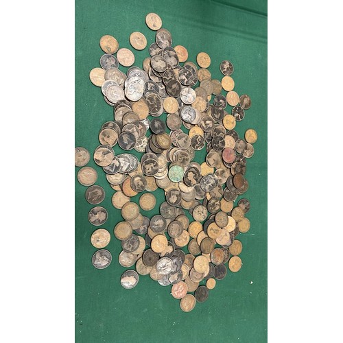 16 - MIXED HEAD PENNY COINS 2.464 KG TOTAL WEIGHT