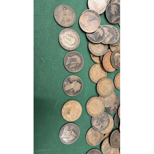 16 - MIXED HEAD PENNY COINS 2.464 KG TOTAL WEIGHT