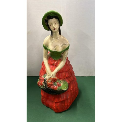 20 - TALL CRINOLINE LADY FIGURE