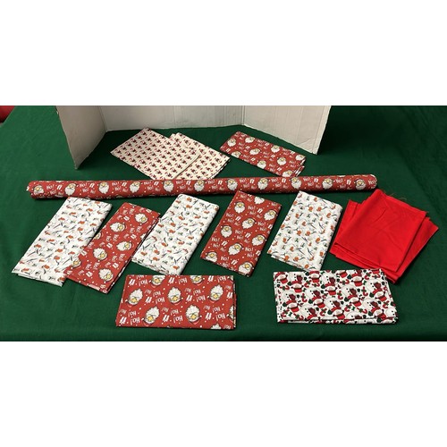 39 - END OF ROLL COTTON FABRIC / CHRISTMAS