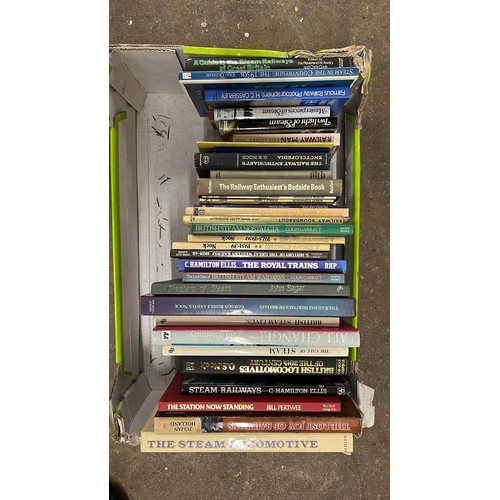 62 - MIXED RAILWAY BOOKS