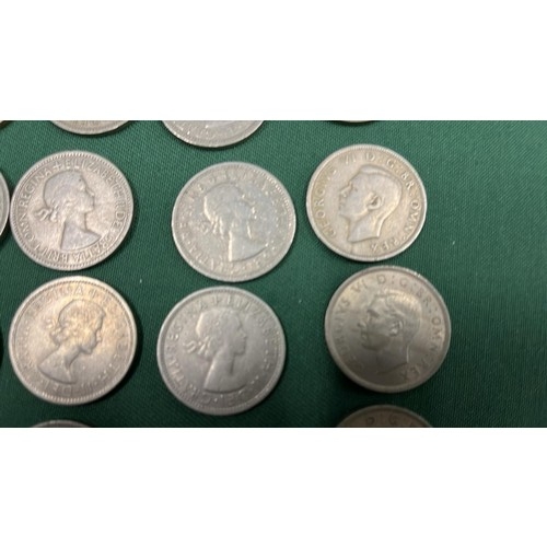 3 - ELIZABETH  AND GEORGE VI TWO SHILLINGS