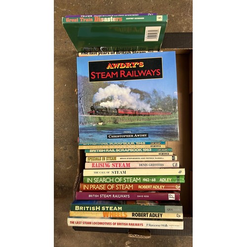 55 - MIXED RAILWAY BOOKS