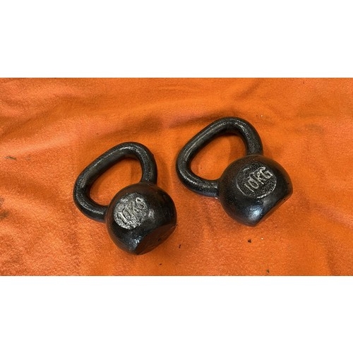 820 - 2 X 10KG BELL WEIGHTS