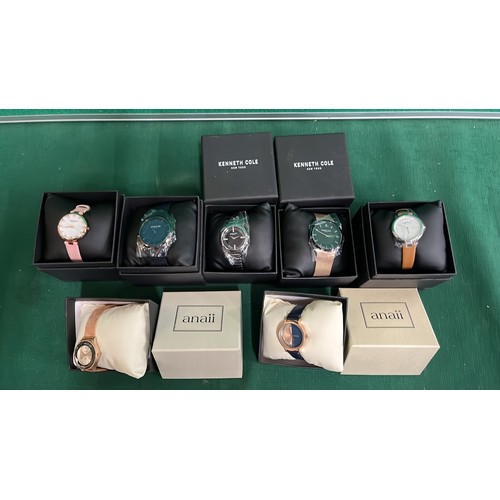 7 X BOXED WATCHES