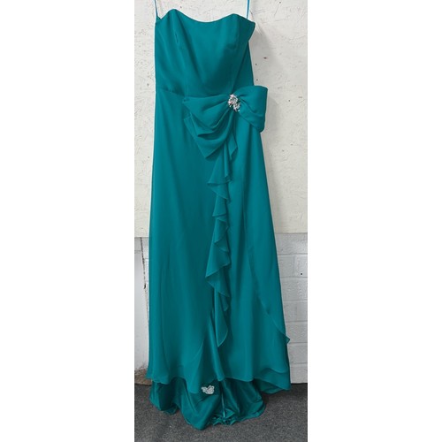 99 - LONG BLUE PARTY DRESS