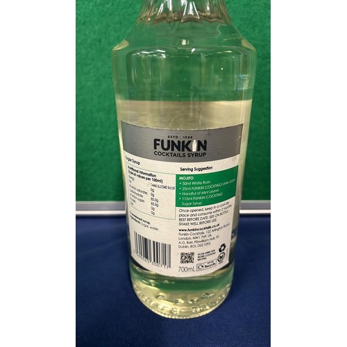 92 - 5 X BOTTLES OF FUNKIN COCKTAIL SYRUP