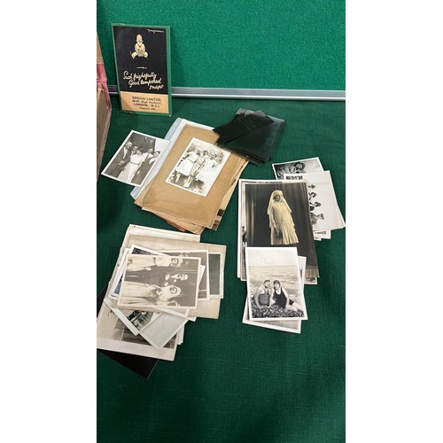 67 - SELECTION OF VINTAGE PHOTOS AND MORE EPHEMERA