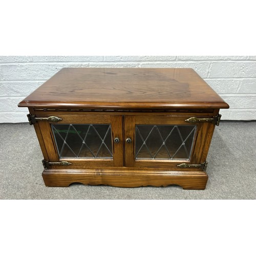 182 - OAK CABINET