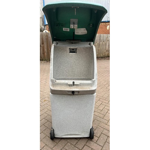 233 - LARGE PLASTIC OUTSIDE PARCEL MAIL STORAGE BIN