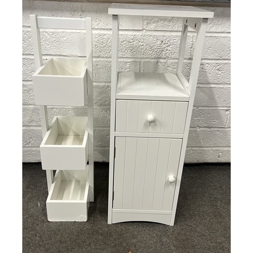 235 - OCCASIONAL FURNITURE IN WHITE