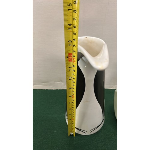 236 - TWO TALL DECORATIVE VASES