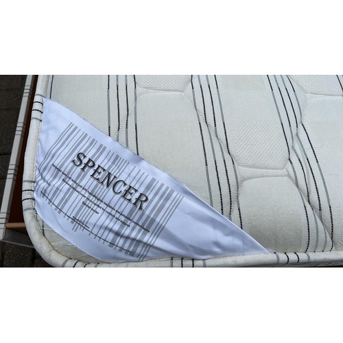 564 - DOUBLE DIVAN BED SET WITH TWO DRAWER STORAGE PLUS HEADBOARD