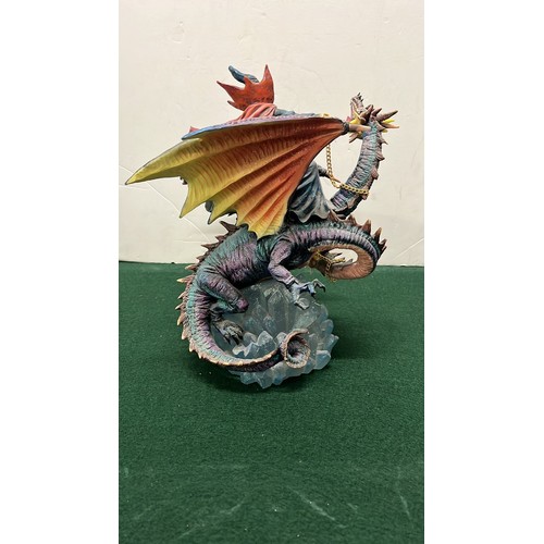 109 - MYSTIC DRAGON WITH WIZARD RIDER