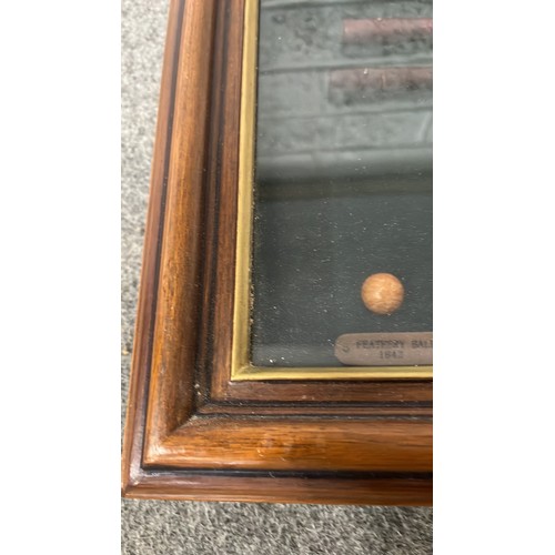 118 - FRAMED 3D GOLFERS ART WORK