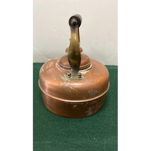 100 - VINTAGE COPPER KETTLE