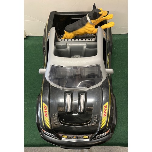 92 - 2002 ACTION MAN RAID 4X4 JEEP WITH DOG