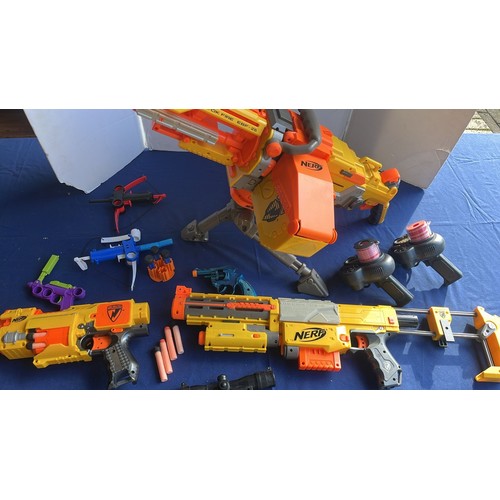 67 - SELECTION OF NERF GUNS