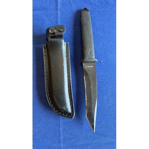 58 - SMITH & WESSON SWHRT7T MILITARY COMBAT KNIFE...