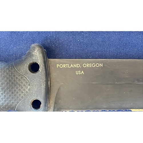 57 - GERBER OF PORTLAND OREGON USA COMBAT KNIFE...