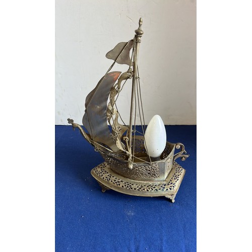 54 - METAL MODEL SHIP SIDE LAMP...