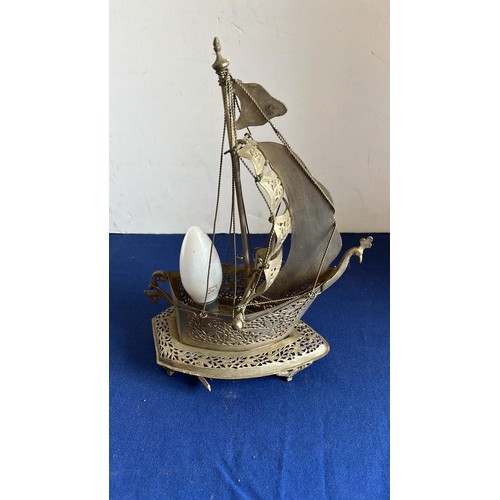 54 - METAL MODEL SHIP SIDE LAMP...