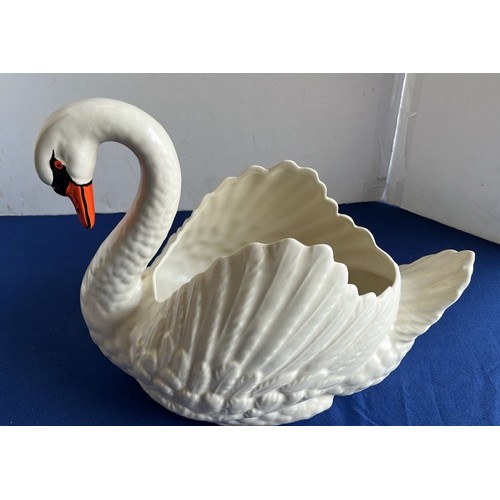 39 - LARGE & SMALL DARTMOUTH DEVON SWAN 174A...