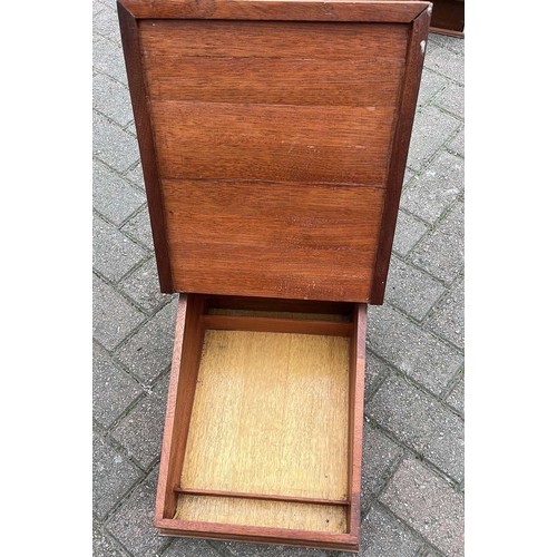 34 - WOODEN WRITING SLOPE...