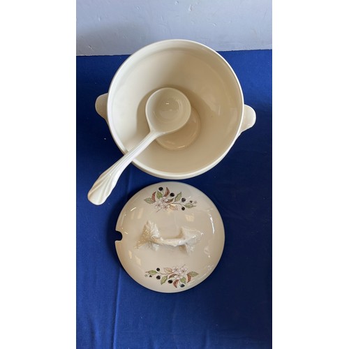 27 - ROYAL WINTON TUREEN AND BOWL SET...