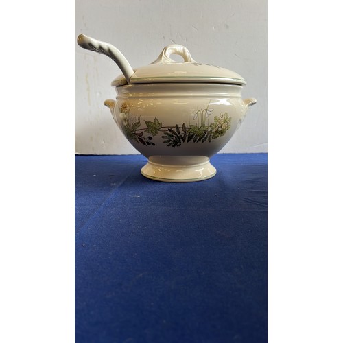 27 - ROYAL WINTON TUREEN AND BOWL SET...