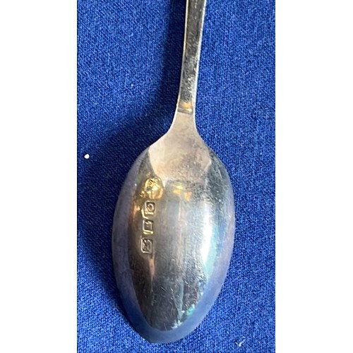 2 - HARRODS LONDON 1938 SILVER HALLMARK 12 X TEA SPOON SET...