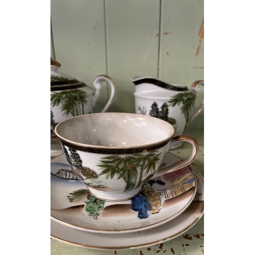 308 - ORIENTAL PART TEASET