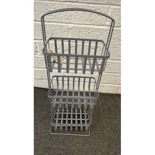 312 - GREY STORAGE CADDY UNUSED
