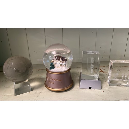 316 - GLASS ART WORK MIXED