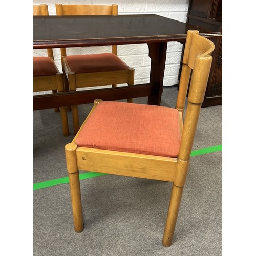 322 - PUB TABLE & 3 X CHAIRS