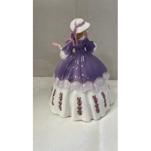12 - ROYAL WORCESTER 1995 FIGURE THE FASHIONABLE VICTORIANS LADY ALEXANDRA