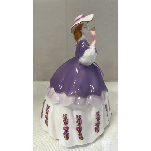 12 - ROYAL WORCESTER 1995 FIGURE THE FASHIONABLE VICTORIANS LADY ALEXANDRA