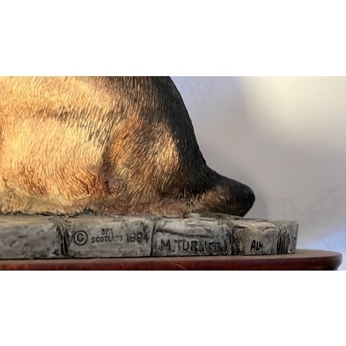 3 - 1994 LARGE GERMAN SHEPHERD DOG FIGURE
