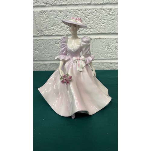 58 - COALPORT FIGURE LADIES OF FASHION / BARBARA ANN