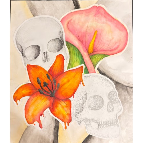 302B - Original piece of art titled 